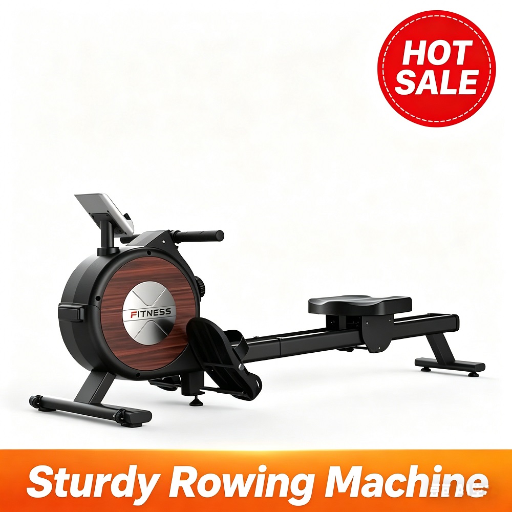 Home Gym No Equipment - Gepatenteerde unieke roeimachine met 16 niveaus