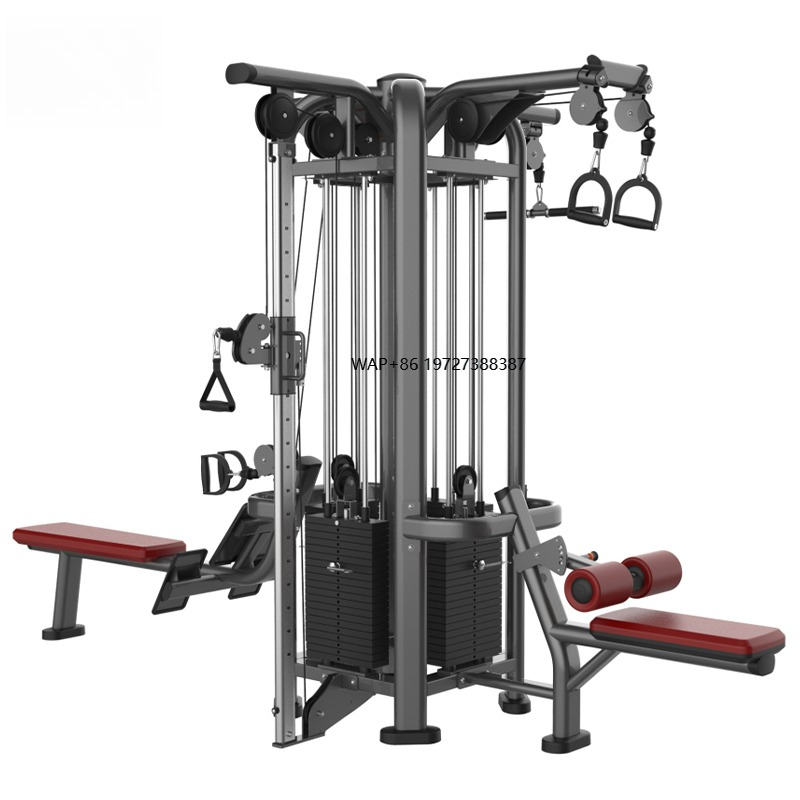 Home Gym Full Body - Multifunctionele stalen fitnessapparatuur voor thuisgebruik, geschikt