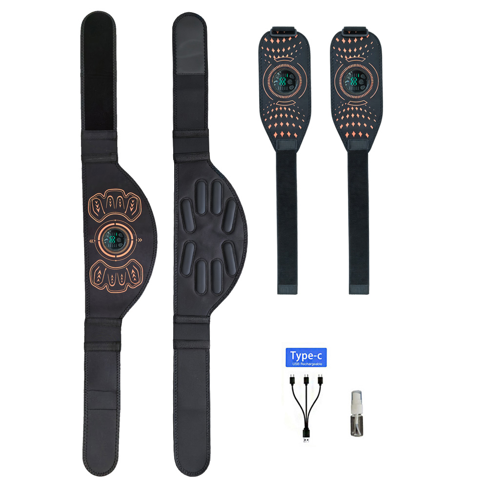 Home Gym Gear - Slimme Fitnessriem Spiertrainer Buikspiertrainer USB Oplaadbaar