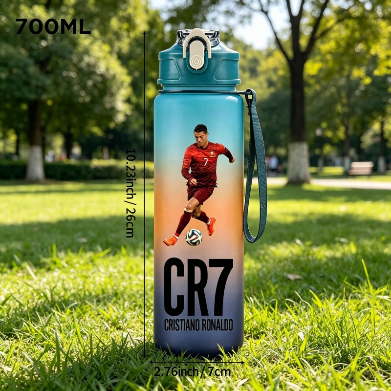 Home Gym Aesthetic - CR7 Cristiano Ronaldo Sportwaterfles Plastic lekvrije