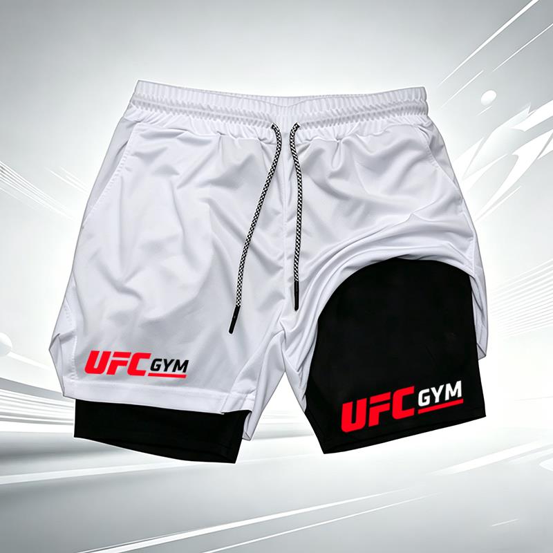 Home Gym Mma - Zomer UFC GYM 2-in-1 compressieshorts voor