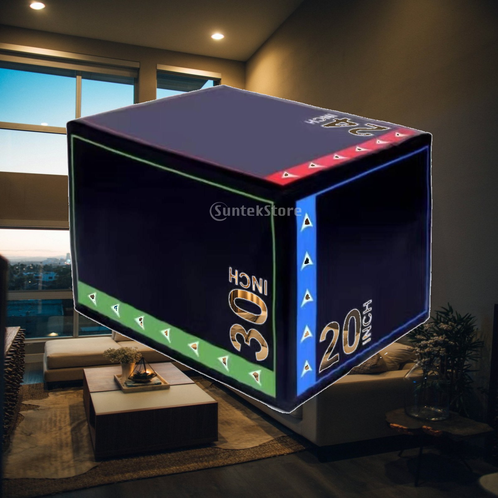 Home Gym In A Box - Zachte Plyo Jump Box, schokabsorberende schuim