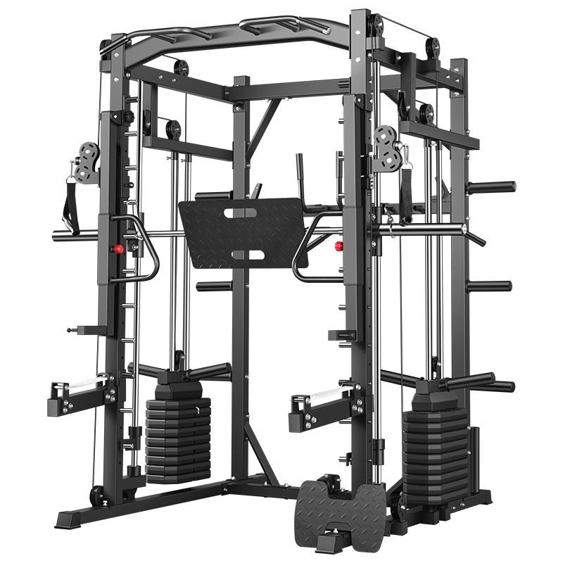 Home Gym Power Rack - Smith Machine Compleet Trainingsrek Professionele Multifunctionele