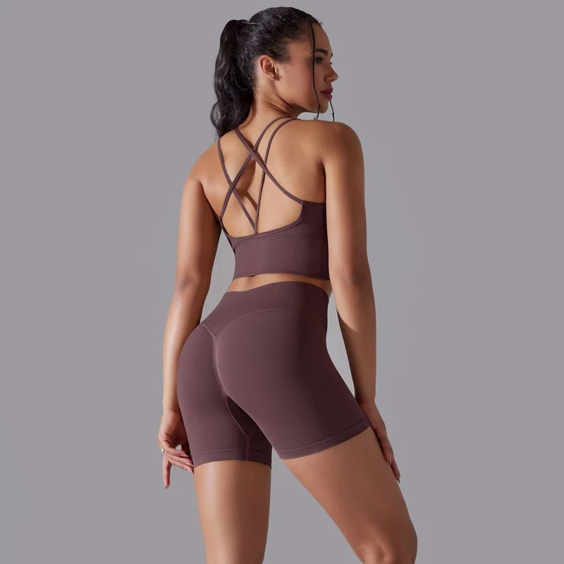 Home Gym Full Body - Sexy Yoga Sets Dames Trainingspak Naadloze