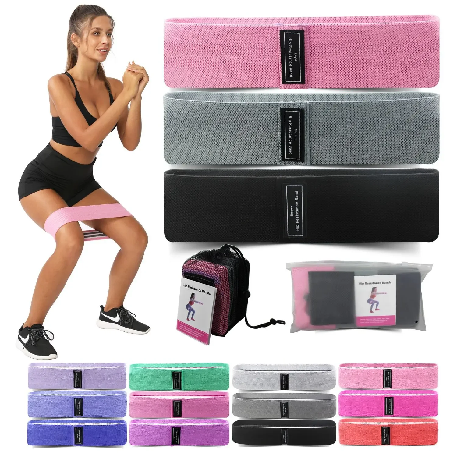 Home Gym Organization - 1/2/3PCS Elastiekjes Fitness Weerstandsbanden Yoga Pilates