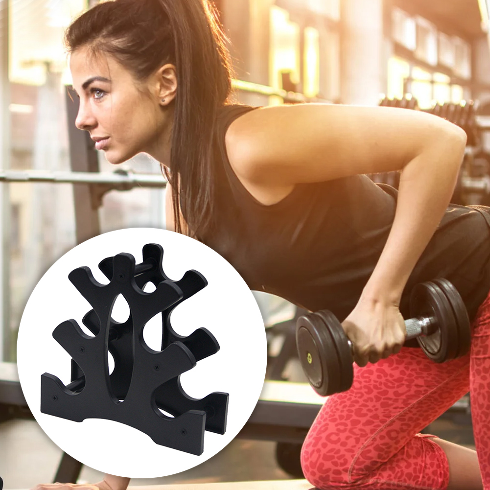 Home Gym Organization - Gewichtsopbergorganizer 3-laags halterrek Compact halterrek alleen