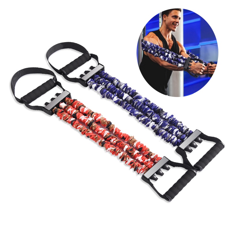 Home Gym Gear - Borst Expander Weerstandsband Elastisch Trekkoord Sterkte