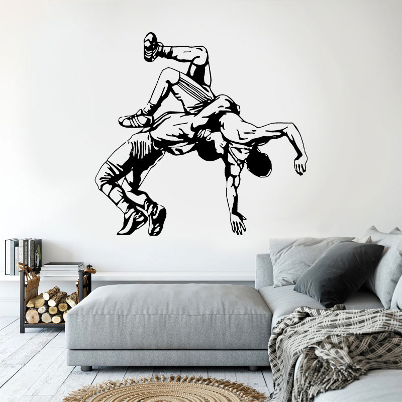 Worstelen Gooi Muurstickers Vi - Home Gym Aesthetic recensie en prijs