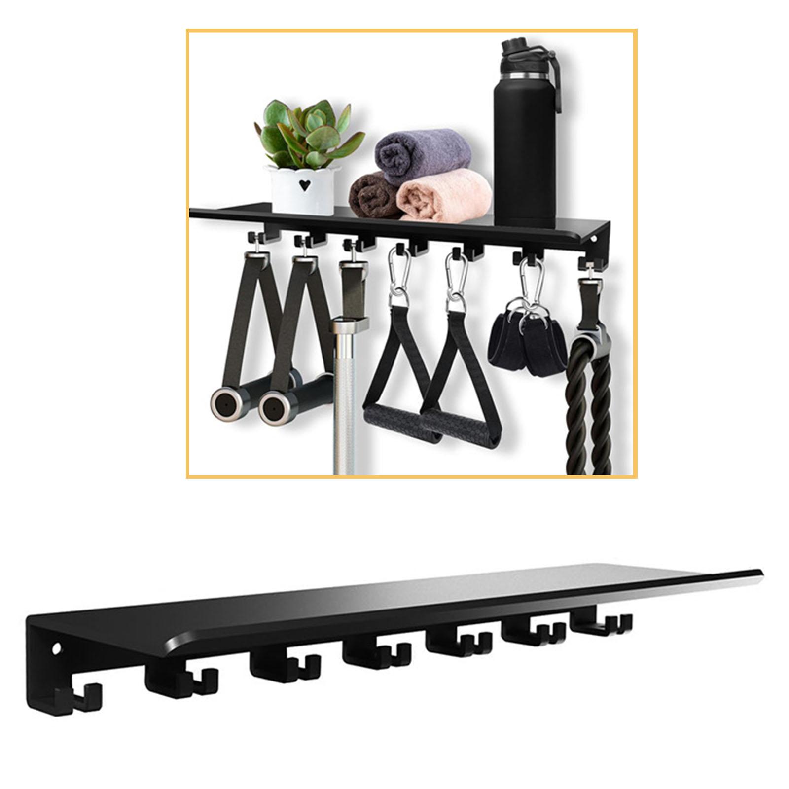 Zwevende plank met haken, meta - Home Gym Organization recensie en prijs