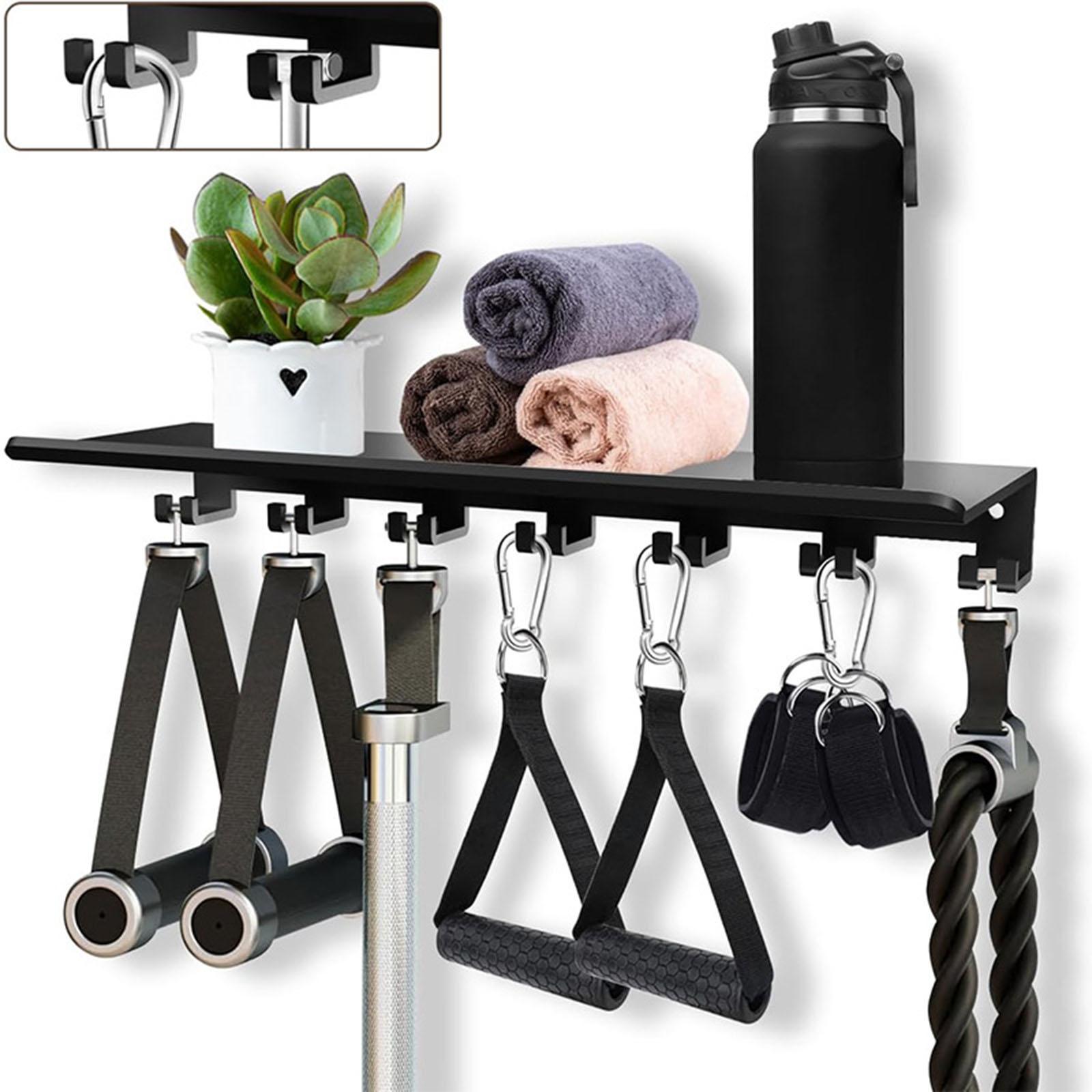 Zwevende plank met haken, meta - Home Gym Organization recensie en prijs