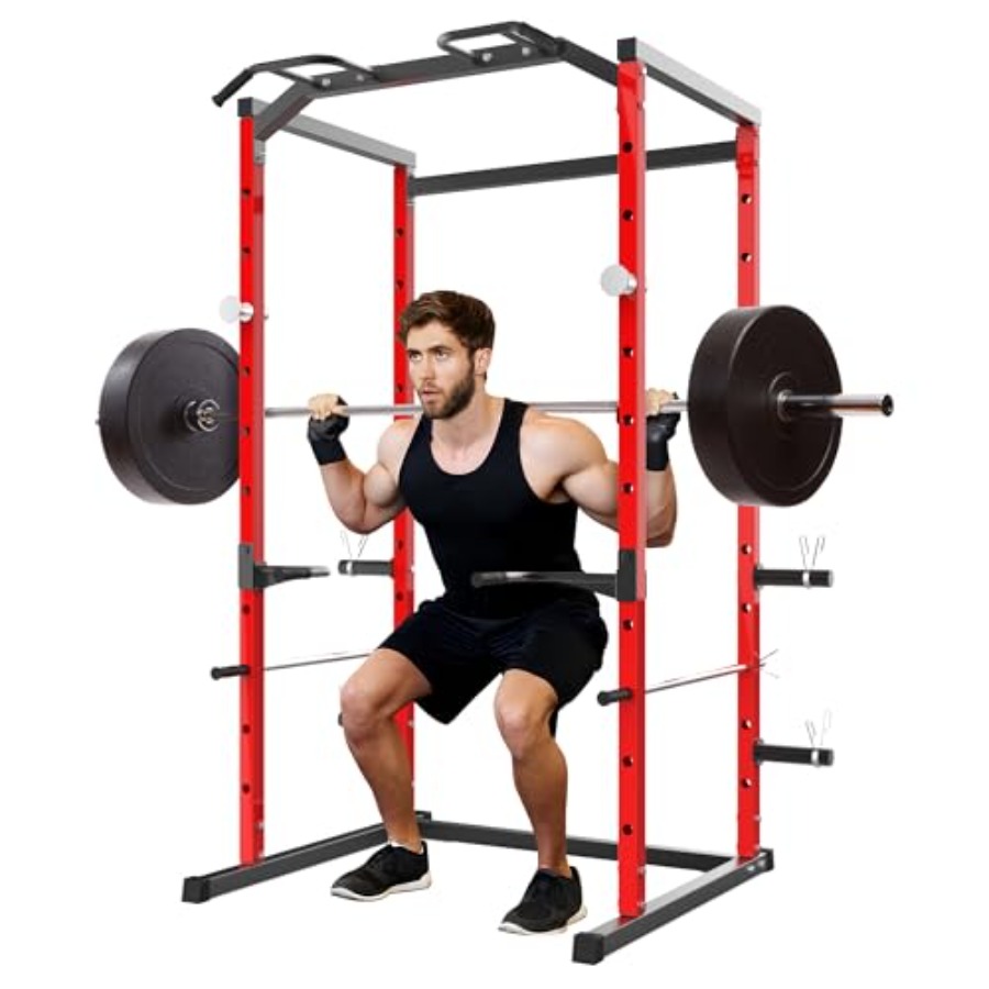 Zware Power Cage met Pull-Up B - Home Gym Power Rack recensie en prijs