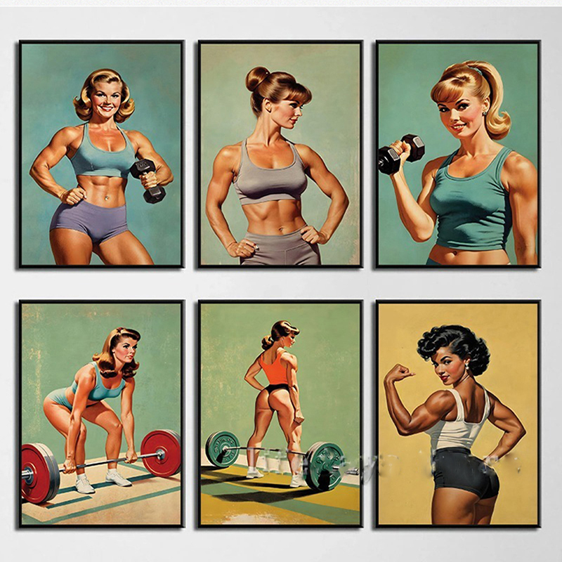 Poster en print canvas schilde - Home Gym Aesthetic recensie en prijs