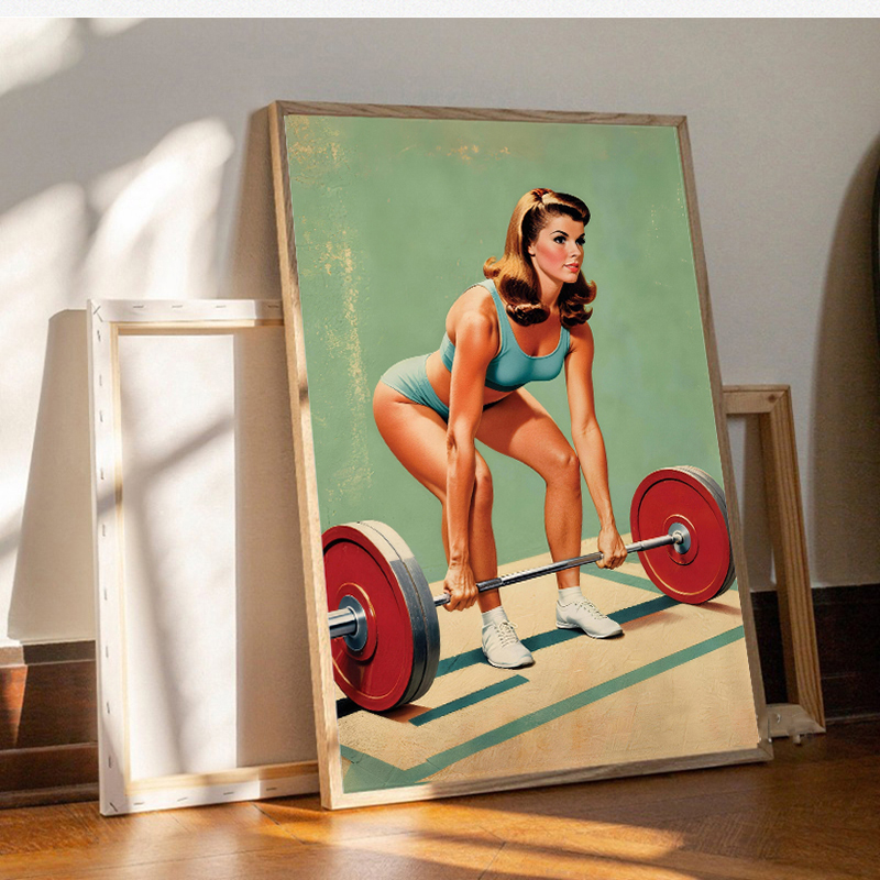 Poster en print canvas schilde - Home Gym Aesthetic recensie en prijs