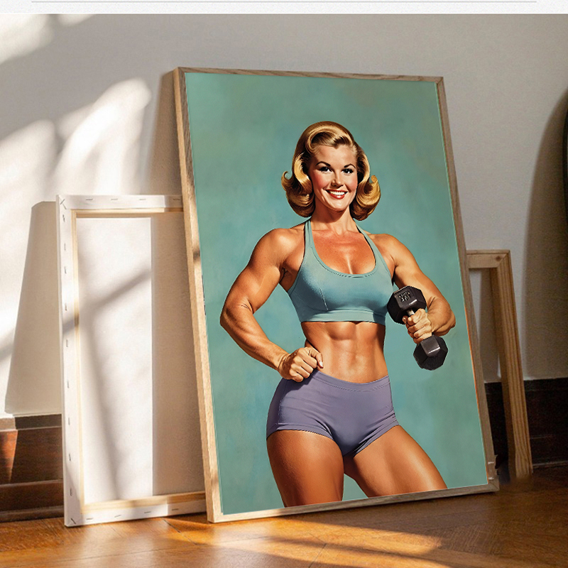 Poster en print canvas schilde - Home Gym Aesthetic recensie en prijs
