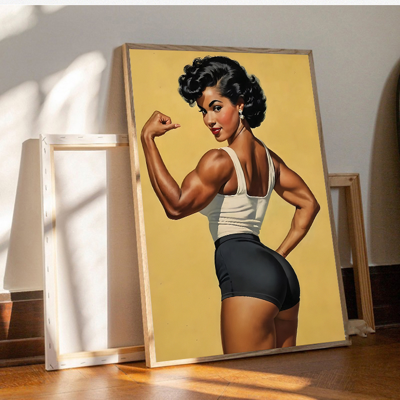 Poster en print canvas schilde - Home Gym Aesthetic recensie en prijs