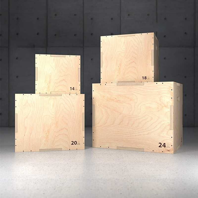 3-in-1 houten fitness plyometr - Home Gym In A Box recensie en prijs