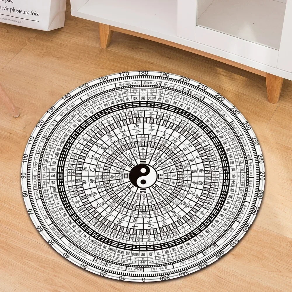Yin Yang Taiji rond tapijt blo - Home Gym Aesthetic recensie en prijs