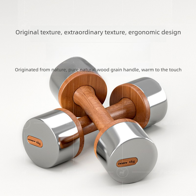 Verstelbare halterset van hout - Home Gym No Equipment recensie en prijs
