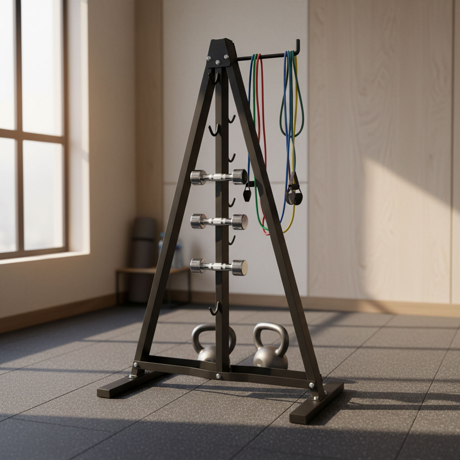Lat Pull Down Bar Organizer me - Home Gym Organization recensie en prijs