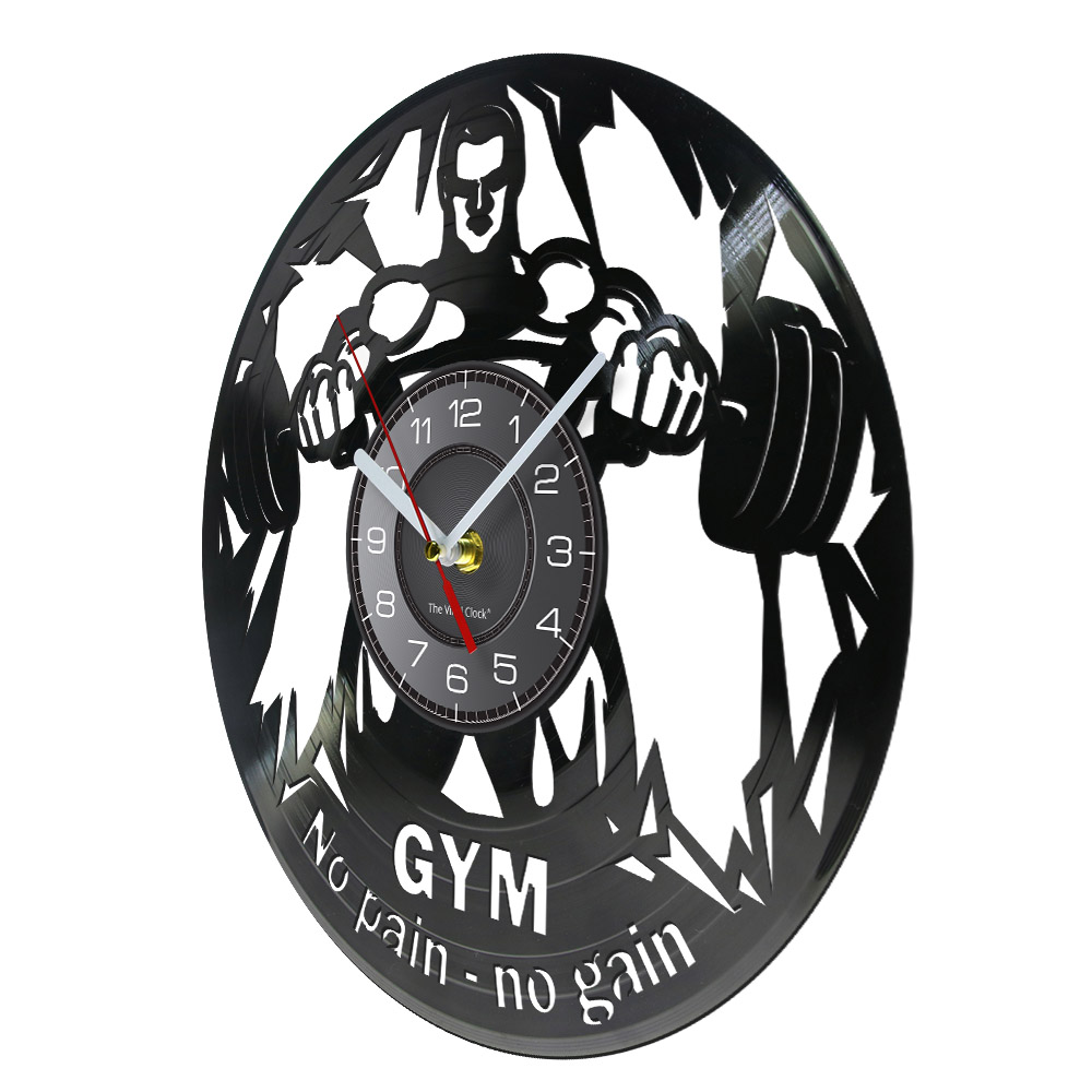 No Pain No Gain Gym Wandklok F - Home Gym Aesthetic recensie en prijs