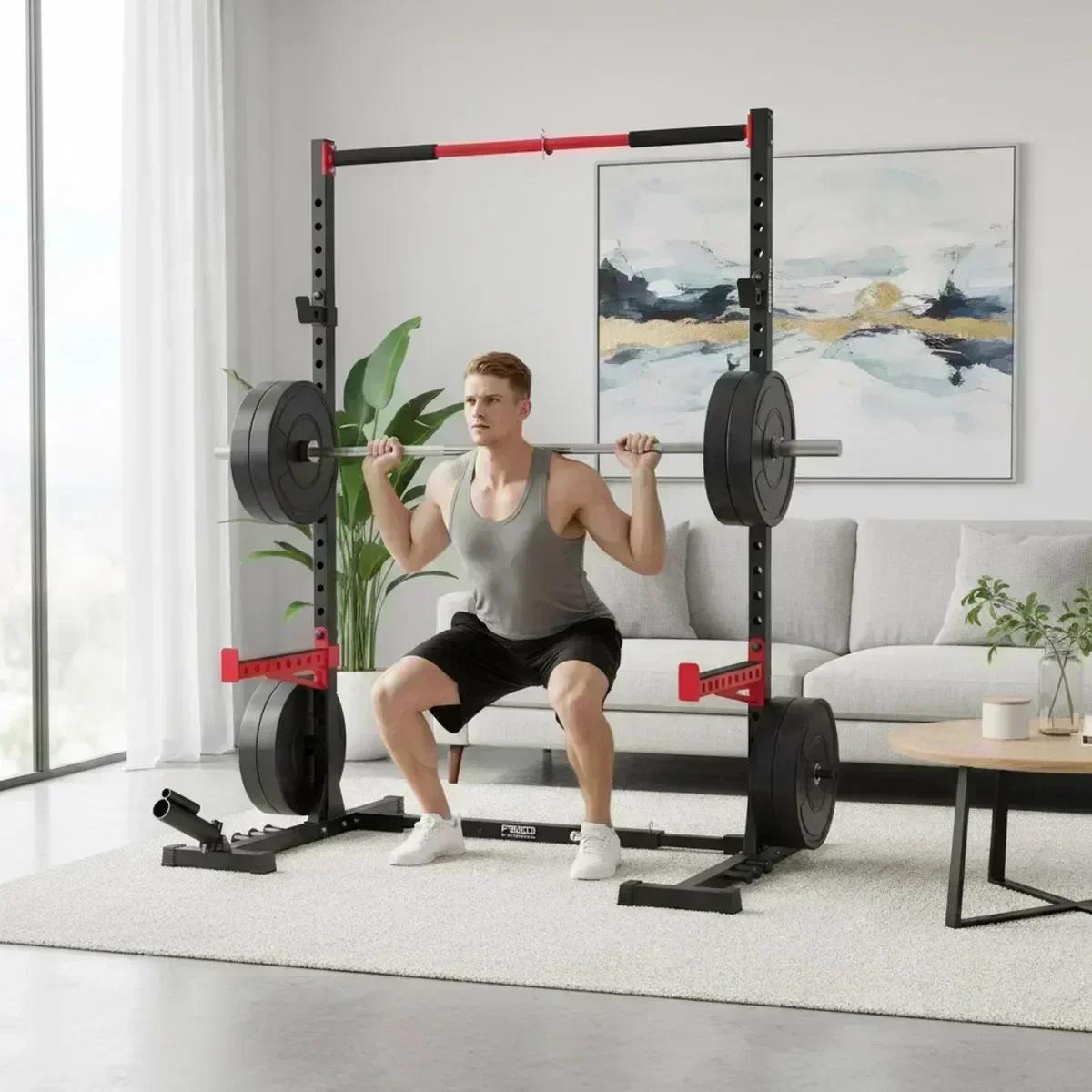 Verstelbaar Home Gym Squat Rac - Home Gym Power Rack recensie en prijs