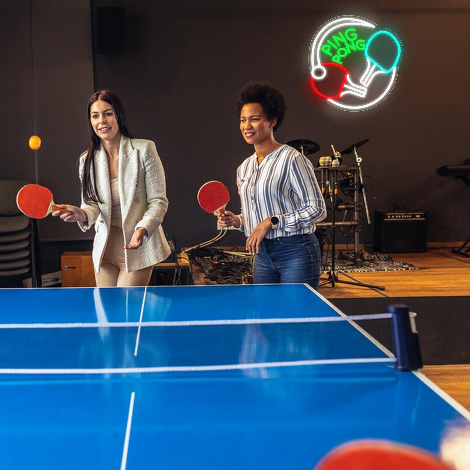 Ping Pong Neon Licht USB Dimba - Home Gym Aesthetic recensie en prijs
