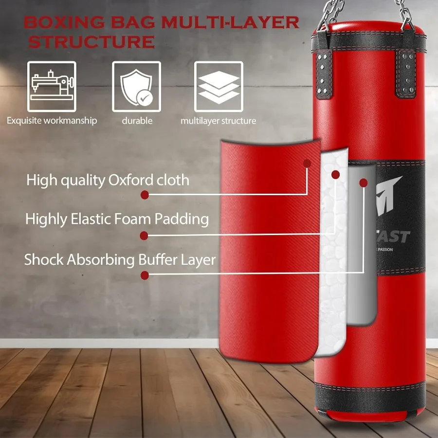 4ft zware bokszakset voor volw - Home Gym Mma recensie en prijs