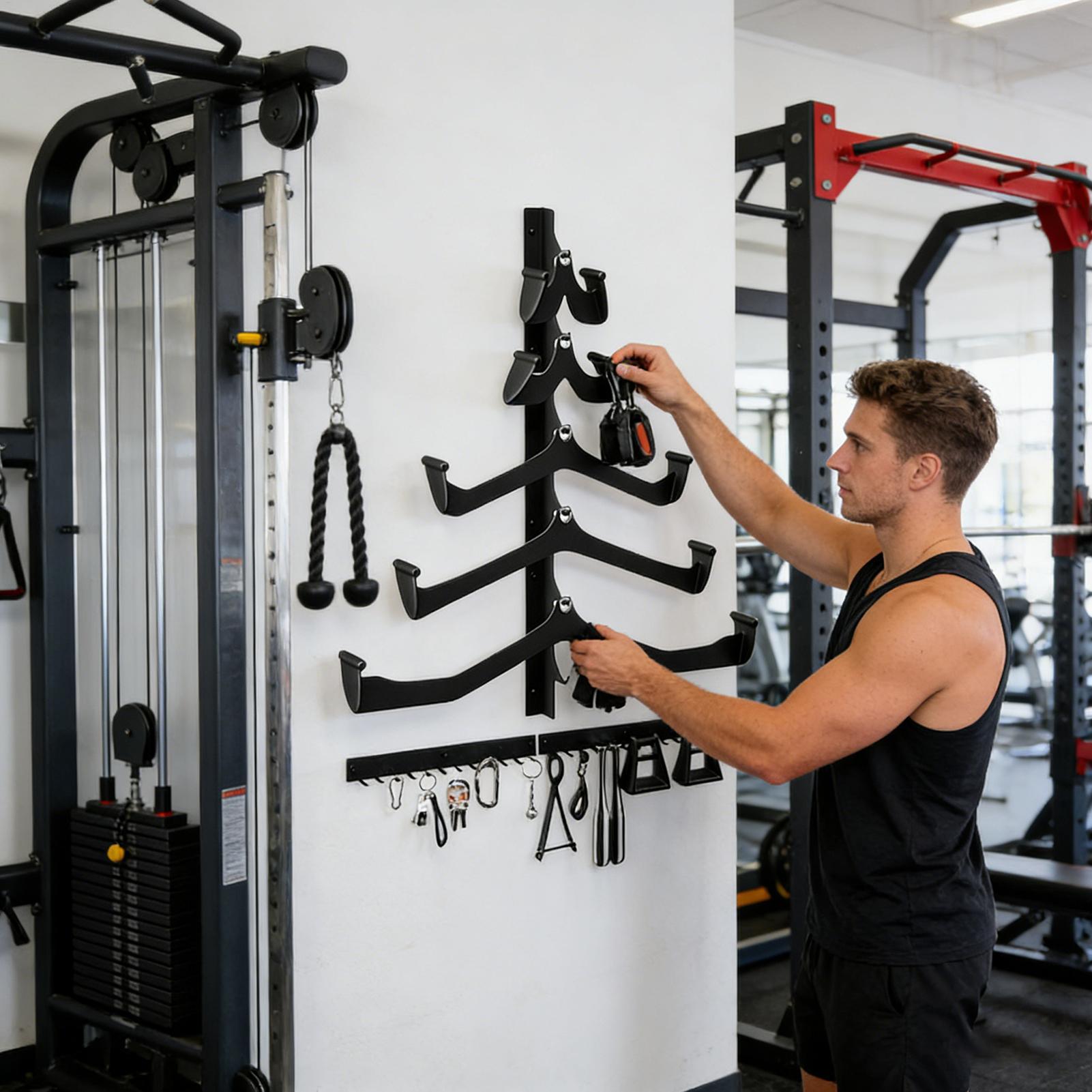 Gym Rack Voor Lat Pull Down Ba - Home Gym Organization recensie en prijs
