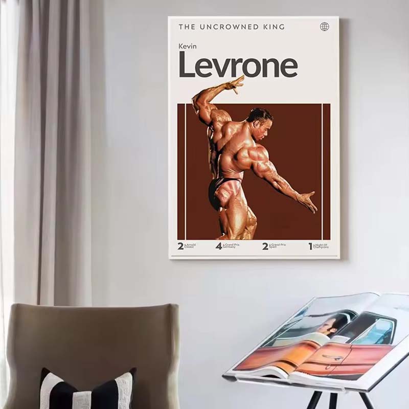 Motivatie Bodybuilder Poster B - Home Gym Aesthetic recensie en prijs