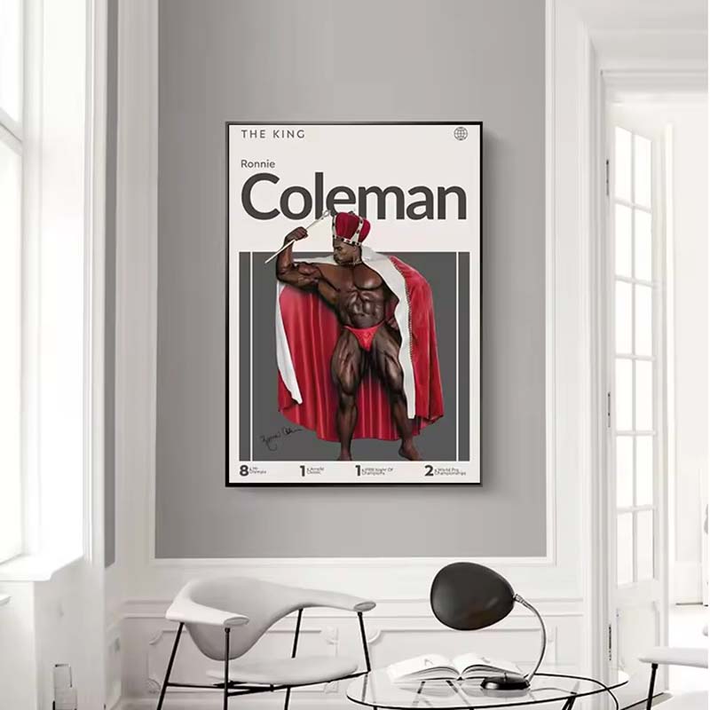 Motivatie Bodybuilder Poster B - Home Gym Aesthetic recensie en prijs