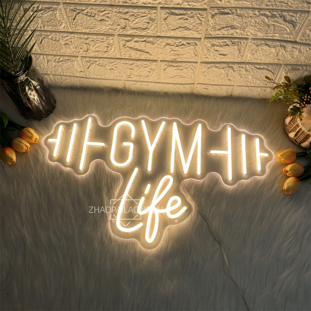 Halter GYM Neon Borden voor Mu - Home Gym Aesthetic recensie en prijs