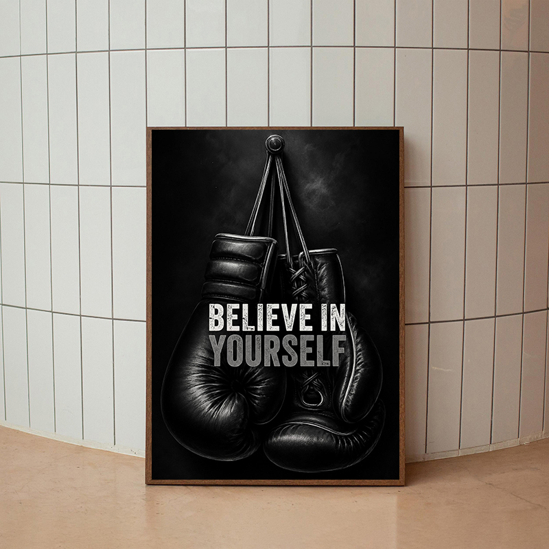 Moderne fitness motiverende po - Home Gym Aesthetic recensie en prijs